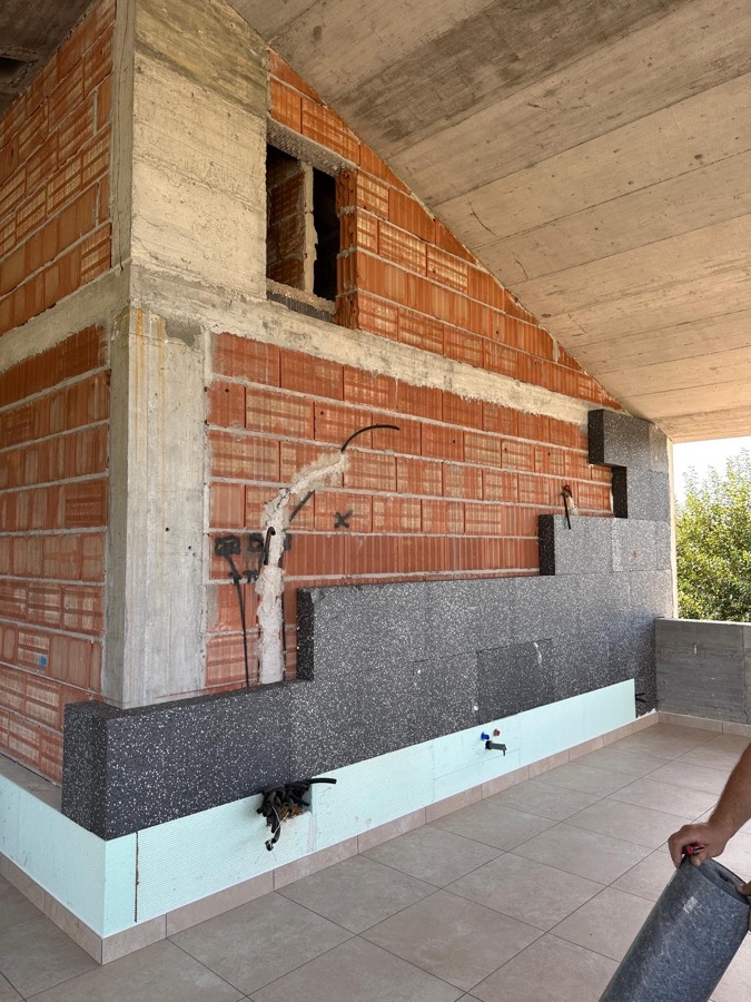 Isolamento termo-acustico installato in copertura